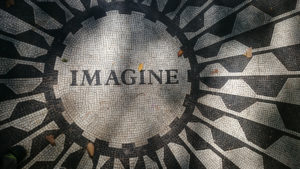 new york city central park imagine mosaic john lennon